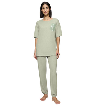 Triumph piżama damska z krótkim rękawem Endless Comfort PK SSL 10 CO/MD