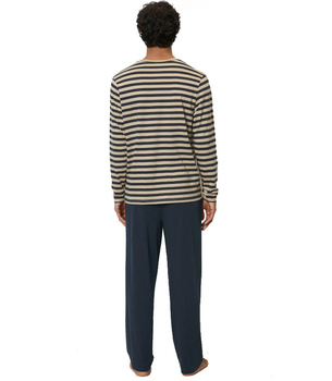 Piżama męska z długim rękawem i spodniami Mix & Match Cotton - Pyjama Set Long