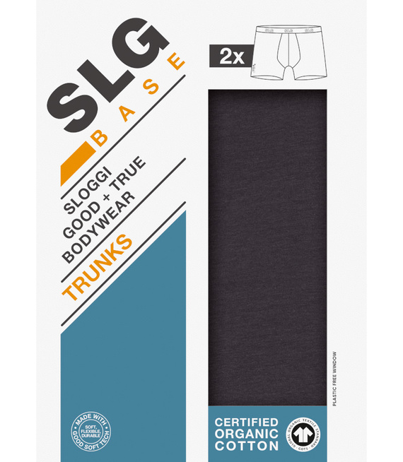 2 x Majtki męskie sloggi men SLG Base Trunk C2P