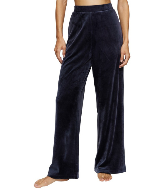 Triumph spodnie welurowe damskie Sensual Velour Wide Leg Trousers