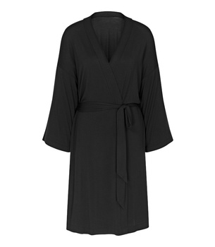 Triumph czarny szlafrok damski Aura Spotlight Robe