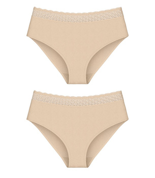 Triumph majtki damskie midi dwupak Feel of Modal Midi 2P
