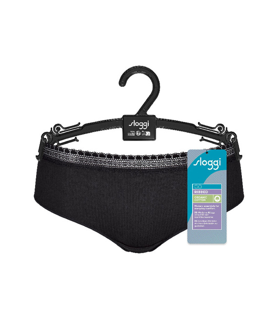 2 x Majtki damskie sloggi GO Ribbed R Hipster C2P