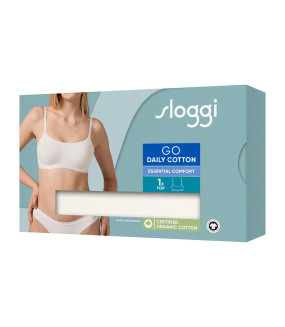 Biustonosz miękki bez fiszbin sloggi GO Daily Cotton Top