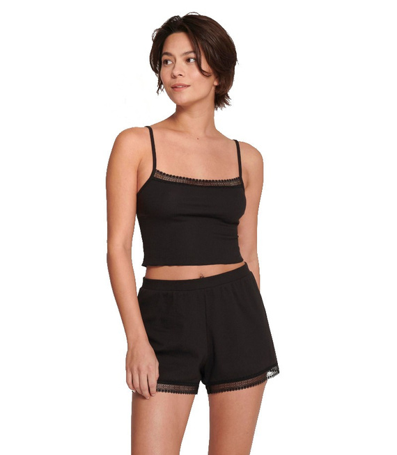 Top damski sloggi GO Ribbed Crop Top