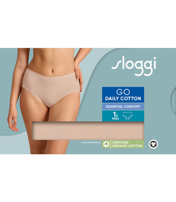 Majtki damskie sloggi GO Daily Cotton Midi
