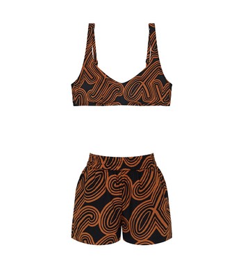 Komplet - Biustonosz oraz majtki kąpielowe Triumph Flex Smart Summer P + Shorts