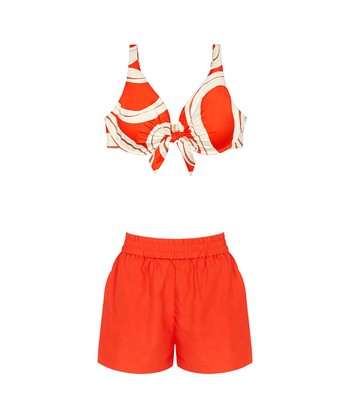 Komplet - Biustonosz oraz majtki kąpielowe Triumph Summer Allure W + Shorts