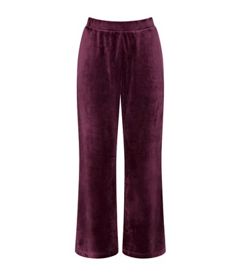 Triumph spodnie welurowe damskie Sensual Velour Wide Leg Trousers