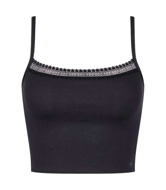 Top damski sloggi GO Ribbed Crop Top