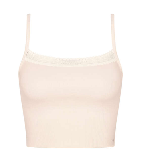 Top damski sloggi GO Ribbed Crop Top